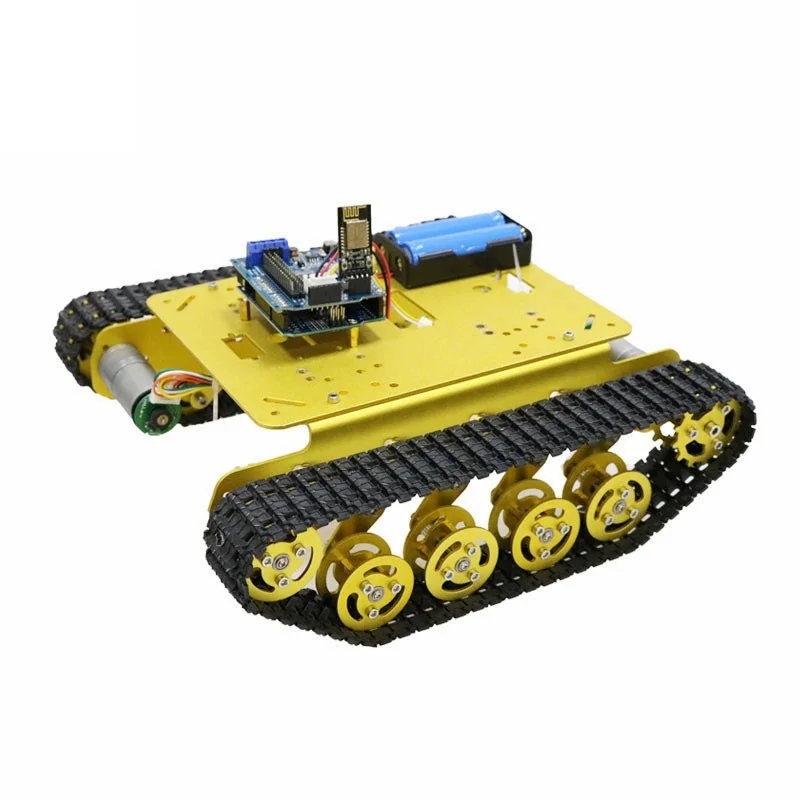 TS100 Wi-Fi/ручка/Bluetooth радиоуправляемый робот танк шасси автомобиля Комплект для Arduino