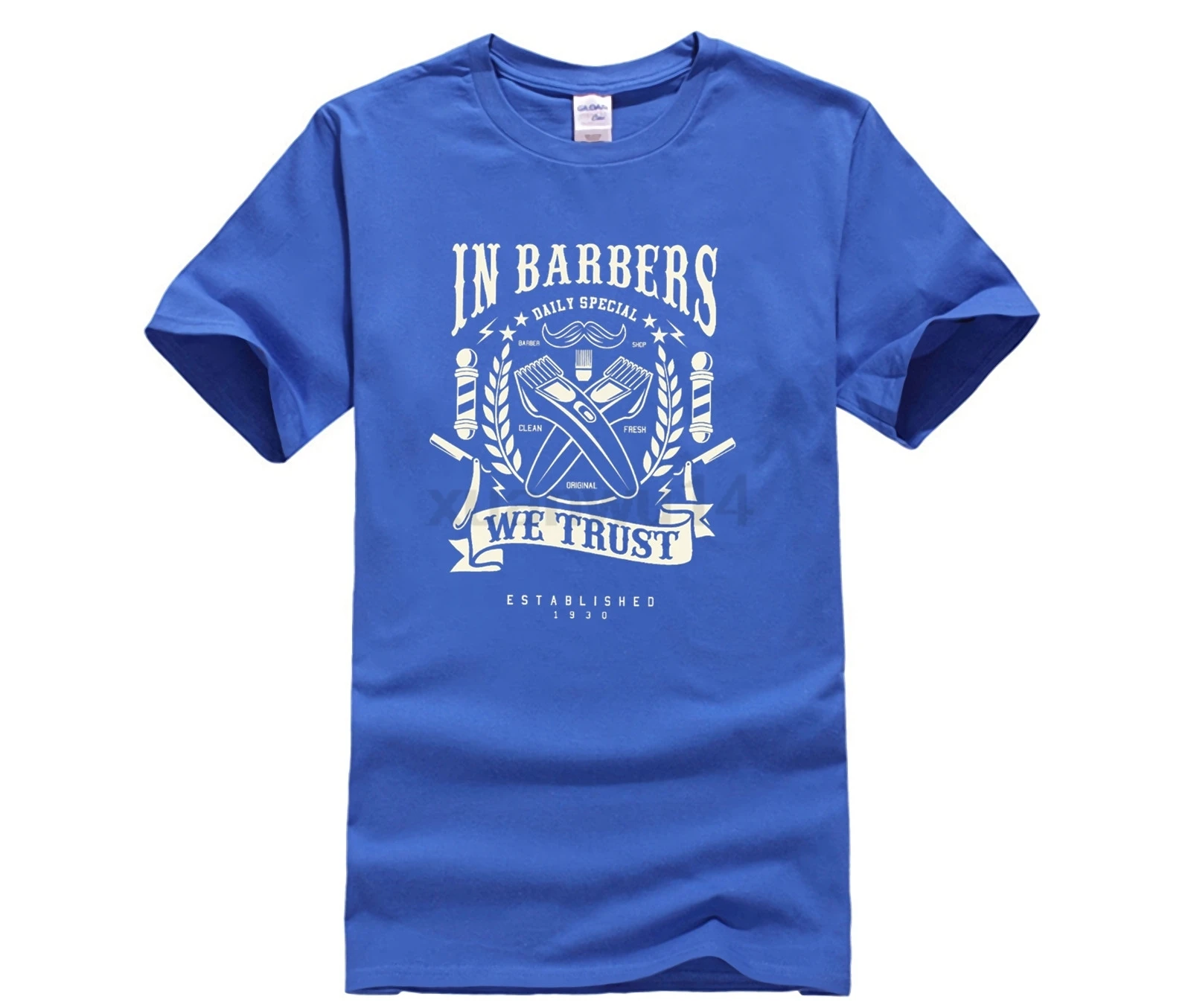 Горячие предложения 2019 Мужская футболка Модный летний Стиль борода череп фризер