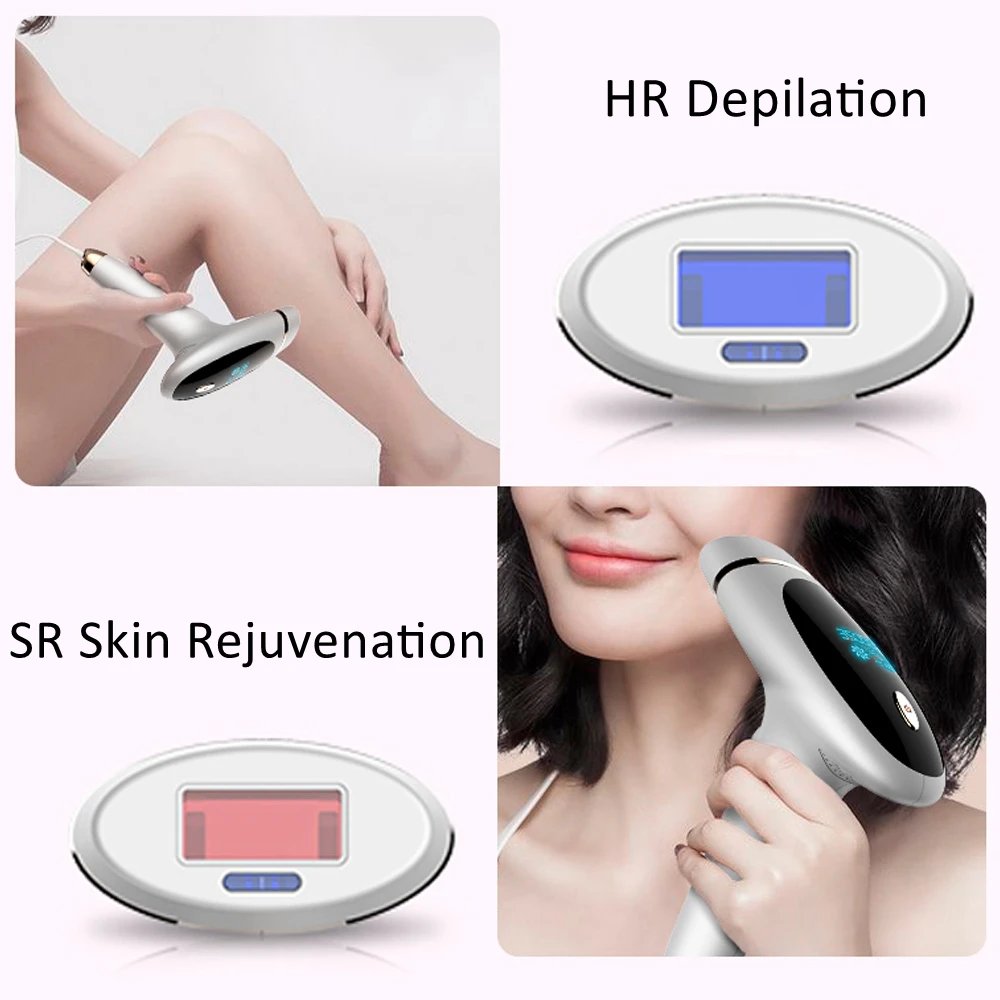 IPL лазерный эпилятор Машинка для удаления волос электрический безболезненный