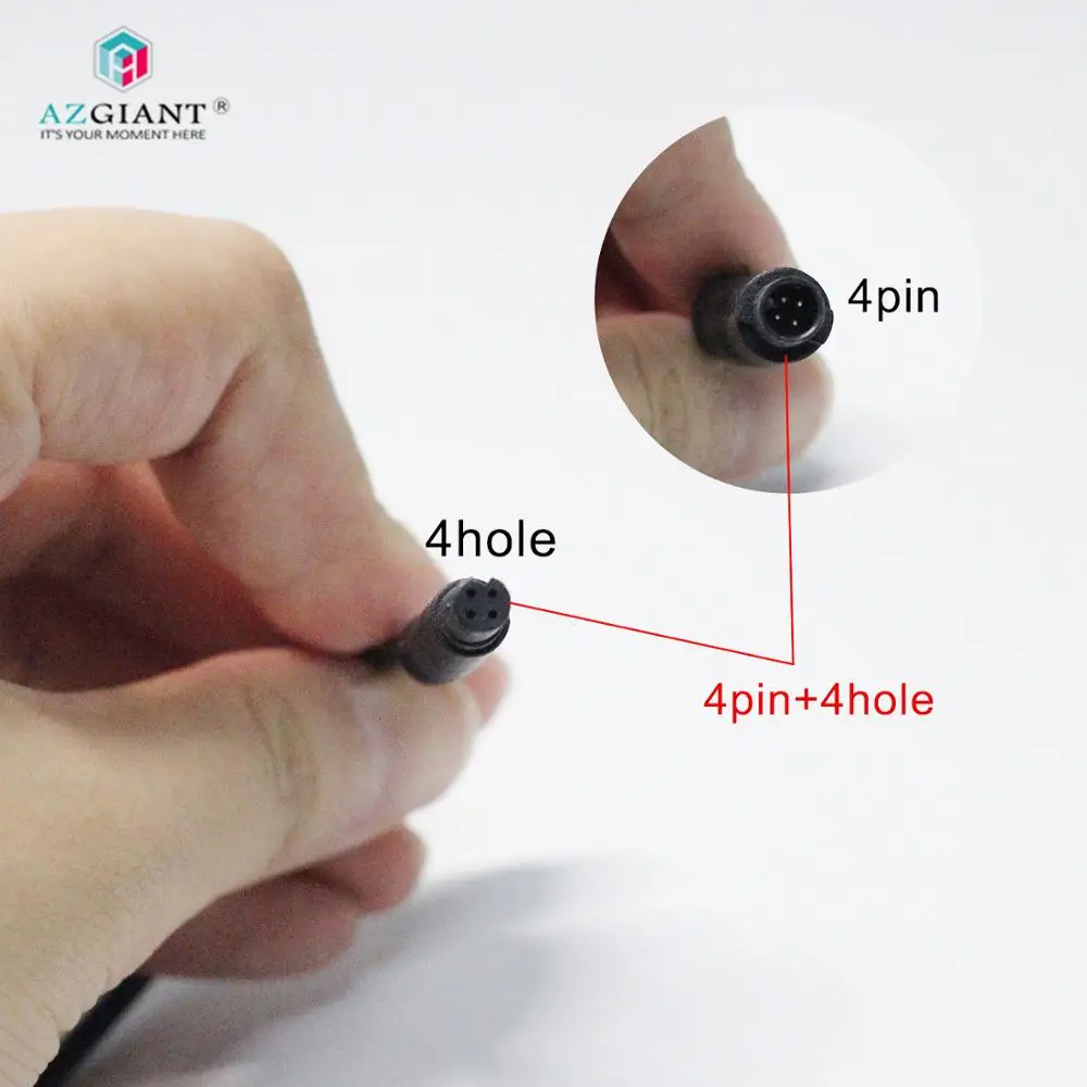 Удлинительный кабель для автомобильной парковочной камеры 4/5/6/8 контактов