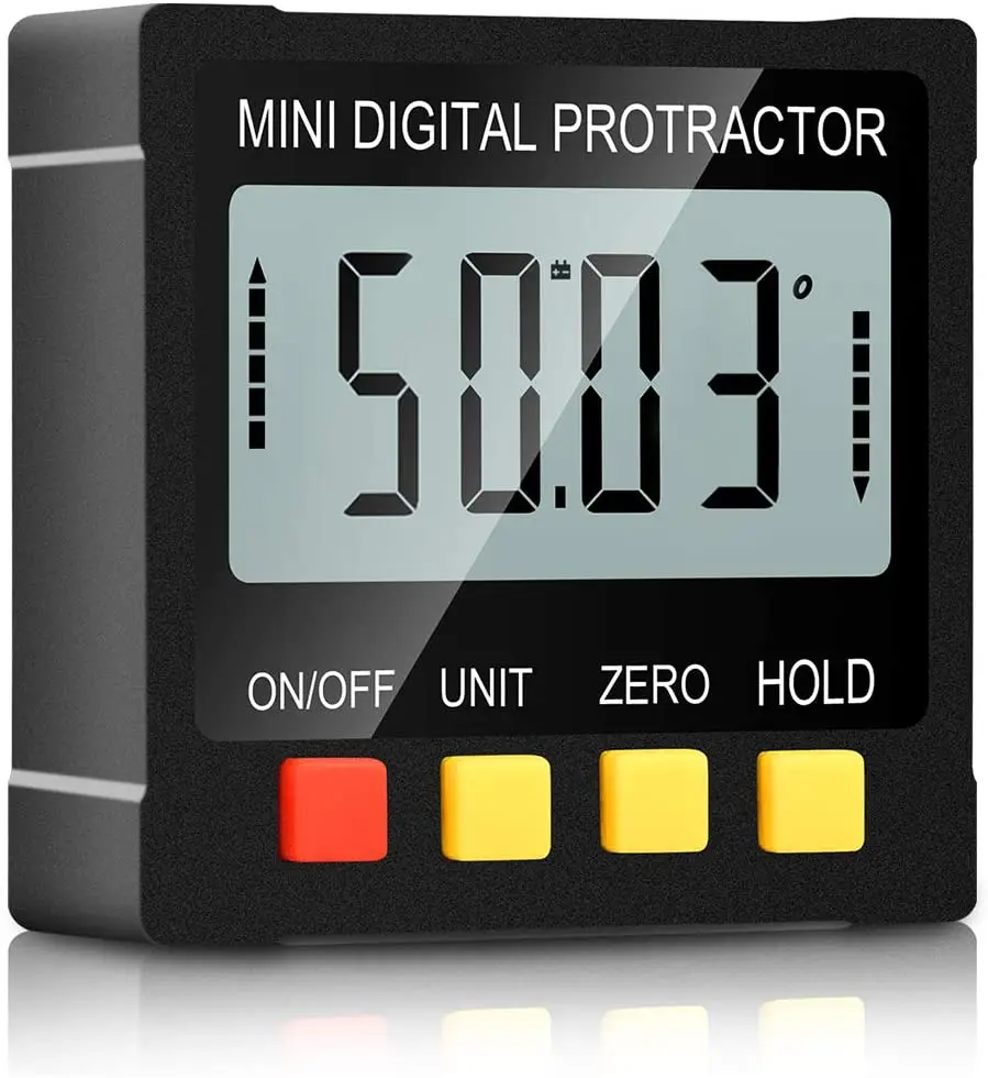 GOXAWEE Электрический цифровой транспортир угловая линейка Инклинометр
