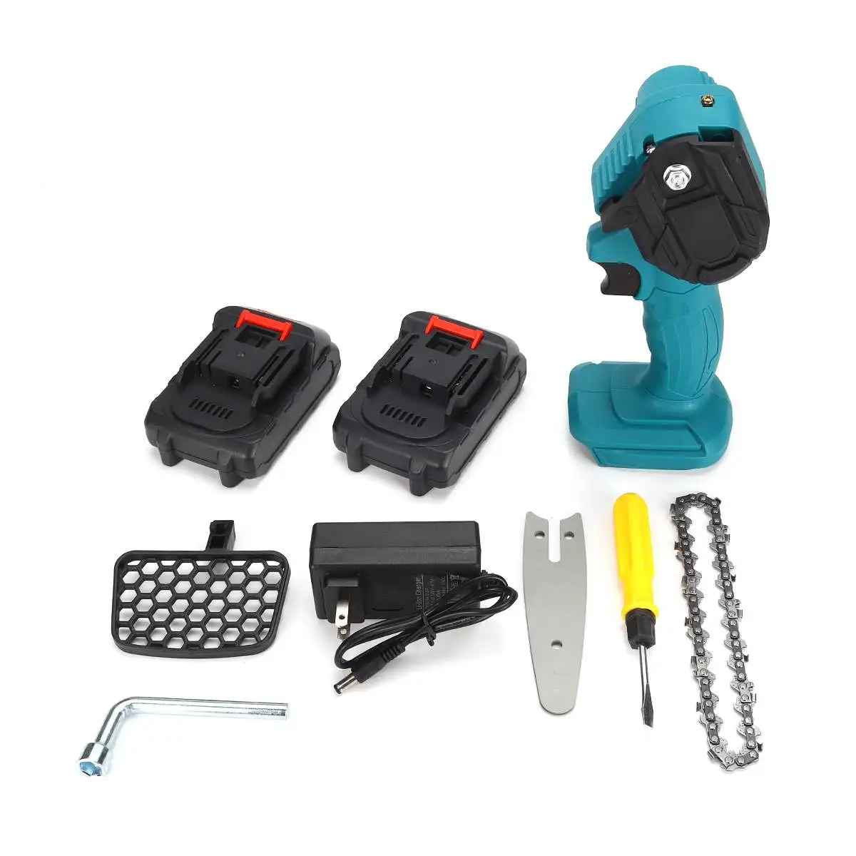 88VF 4 Inch 2400W Mini Electric Saw Chainsaw Garden Tree Logging Woodworking Tools Wood Cutters For Makiita 18V Battery | Инструменты
