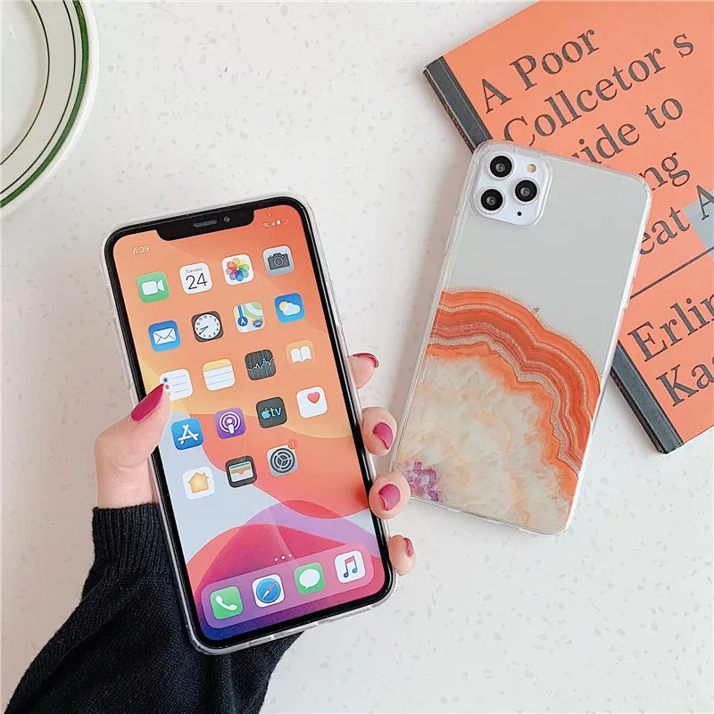 Простой Блестящий зыбучий песок текстура чехол для телефона iphone 11 Pro Max XR X XS 7 8 plus