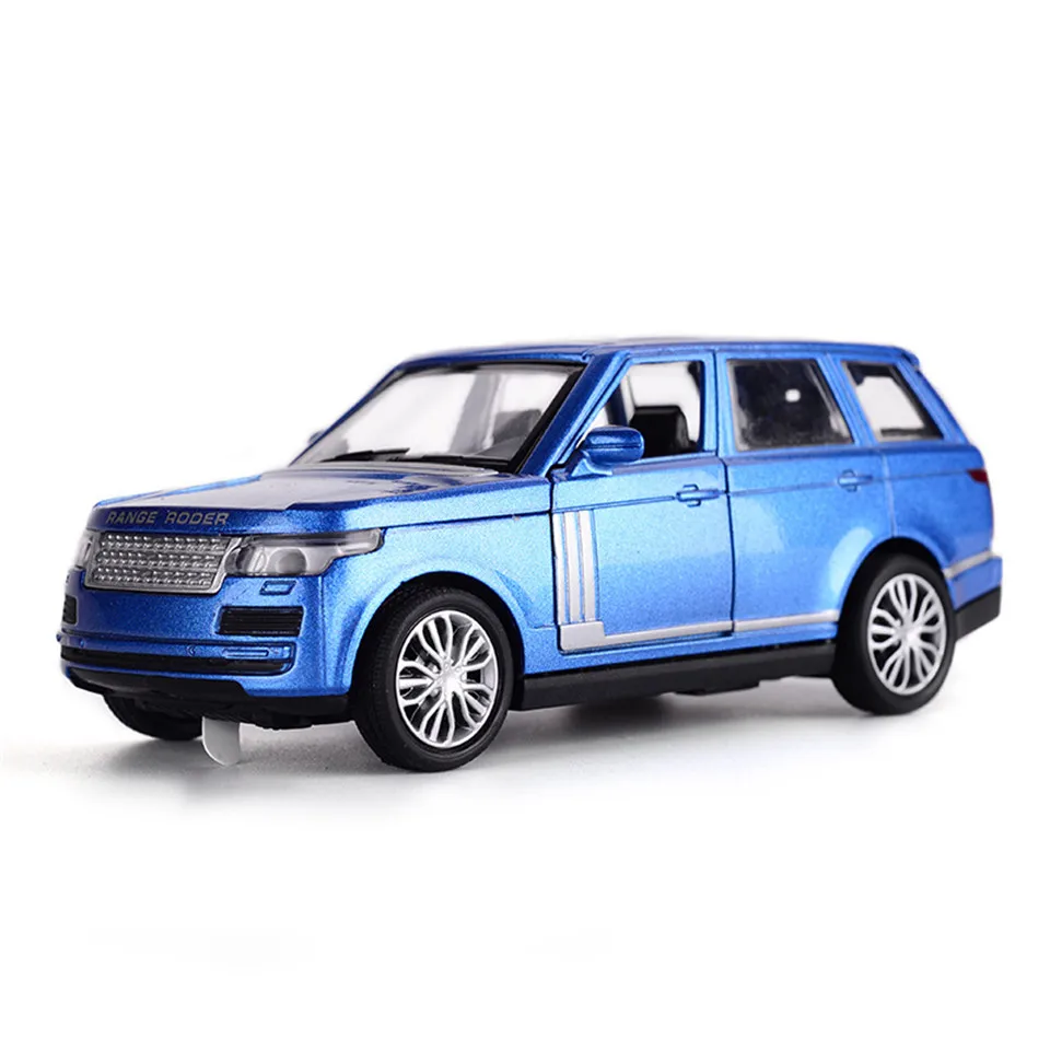 Горячая литая модель автомобиля 1:32 Range Roder SUV мигающий Звук детские металлические