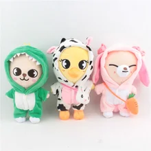 Skzoo Clothes Plush 20cm Idol Doll Clothes Stray Kids Stuffed Animal  Cute Cartoon Jumpsuit Messeng