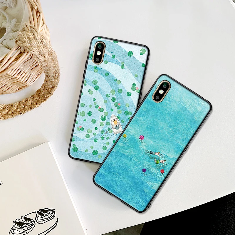 Для Xiaomi Redmi 7 Note 4X 5A 16G 32G GO 7A K20 5 6 8 Pro задняя крышка телефона подарок на пляж летом |
