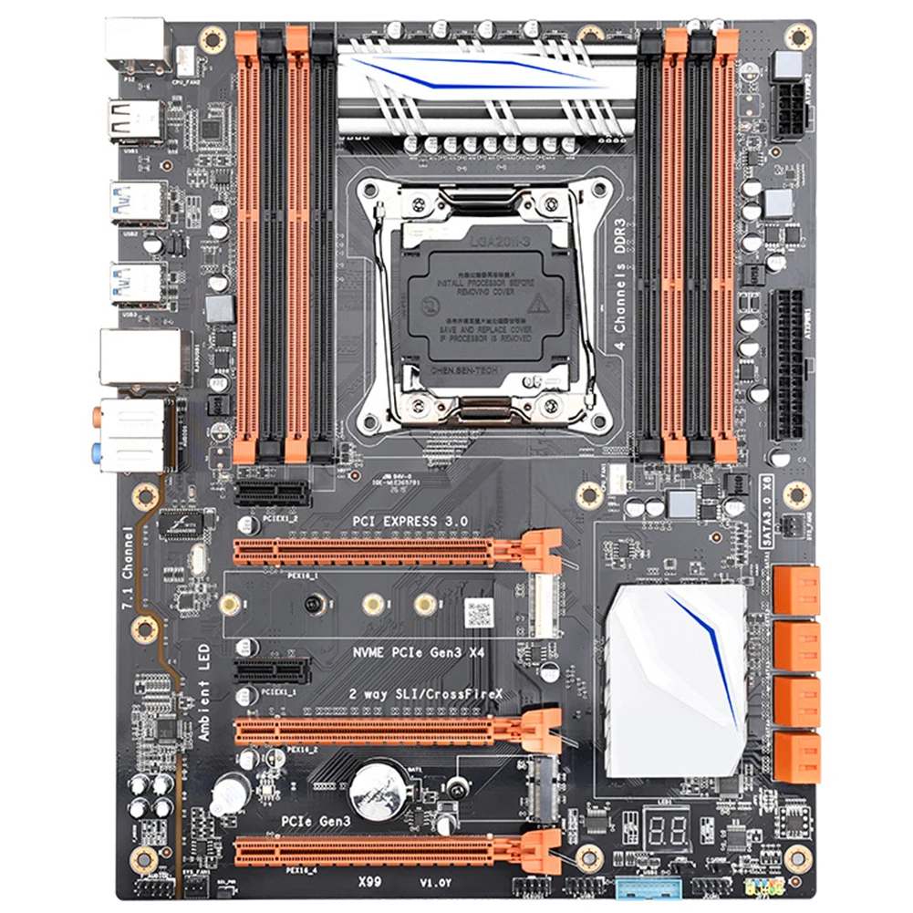 X99 Home Replacement Fast E5 2678v3 Desktop Computer Memory Office Game Stable DDR3 USB Interface Motherboard Wide Use