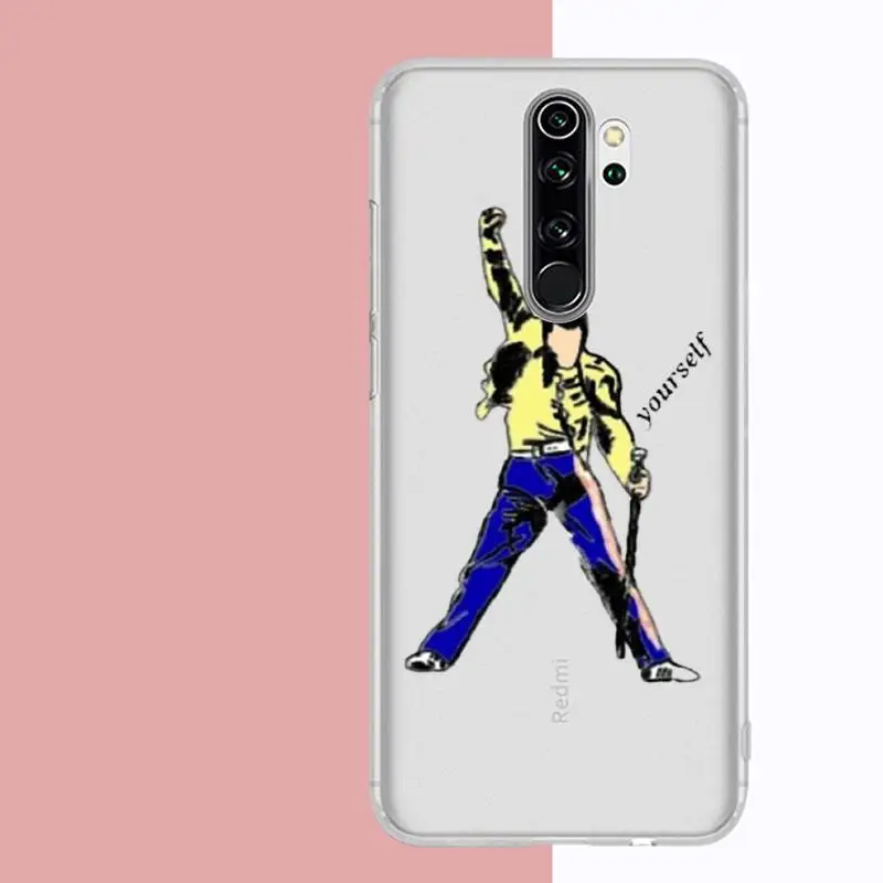 Freddie Mercury Queen чехол для телефона Xiaomi 10t pro 11 Note10lite Redmi 5plus 7A 8 K20pro 9A Note 9 Pro Max s 10 |