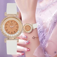 luxury diamond digital women watches fashion brand female quartz leather watch casual ladies dress wristwatches orologio donna