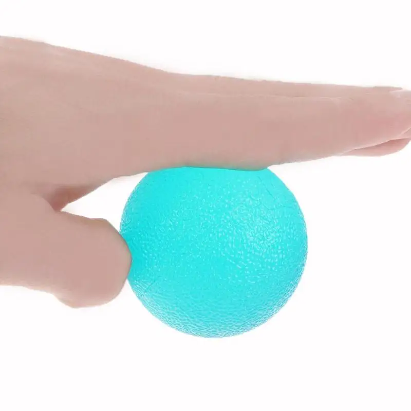 

Finger strength exercises to relieve stress and decompression fitness equipment silicone massage therapy grip ball