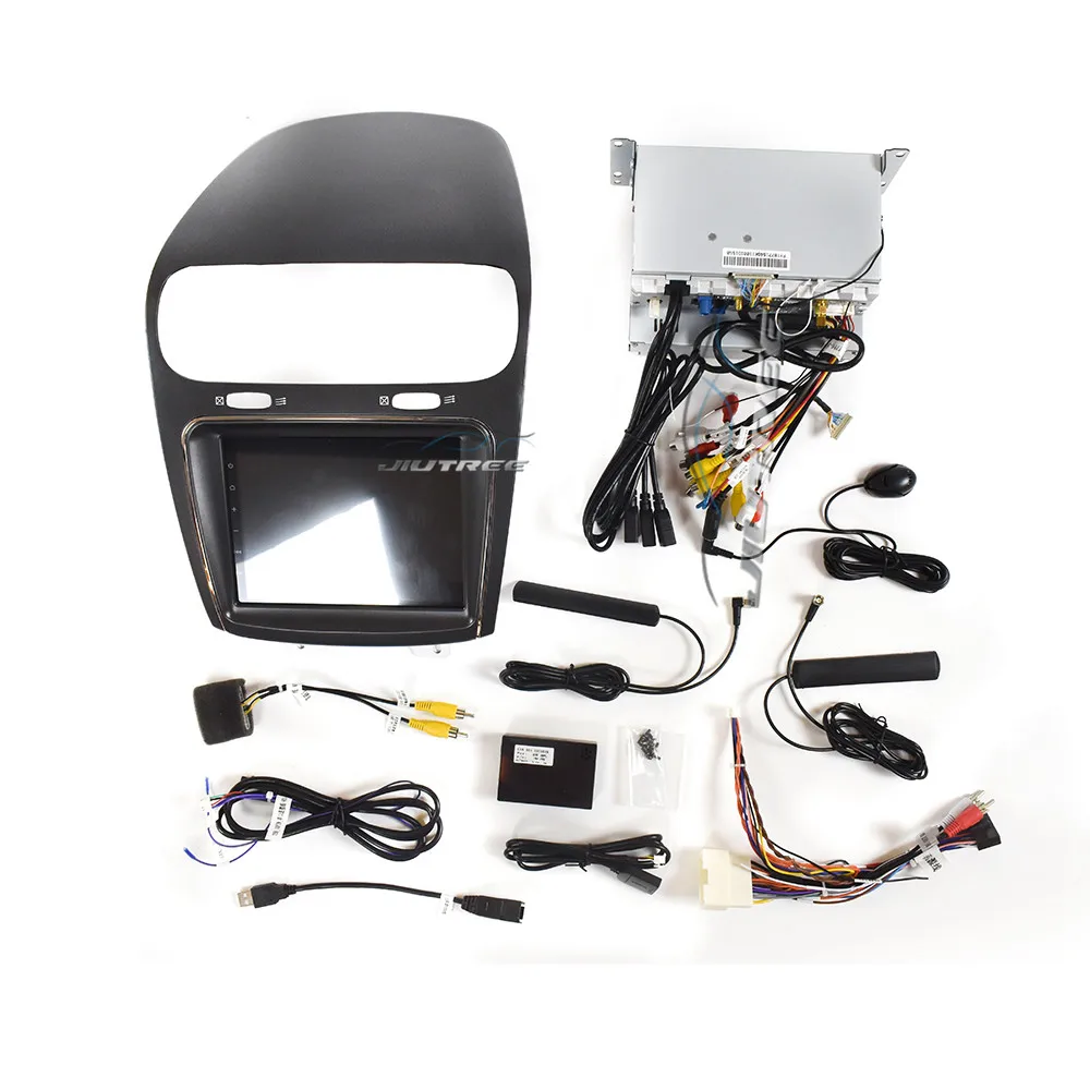 Автомагнитола в стиле Tesla для Fiat Freemont 2008-2021 Android мультимедийный плеер GPS-навигация