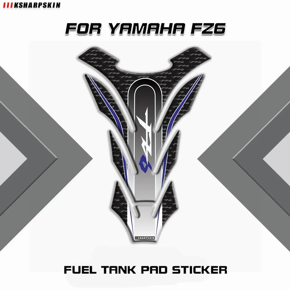 

Защитная 3d-наклейка на топливный бак мотоцикла подходит для YAMAHA FZ6