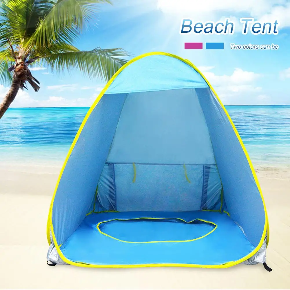 

Automatic Outdoor Baby Pool UV Protection Beach Tent Sunshine Shelter for Camping Hiking Picnic Park