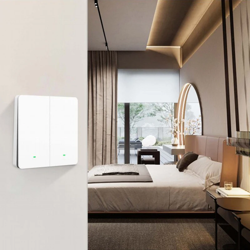 

Gosund приложение Smart Life Управление Wi-Fi EU Стандартный 2 Gang 10A умный переключатель передачи голоса, Управление переключатель совместим с Amazon Alexa э...