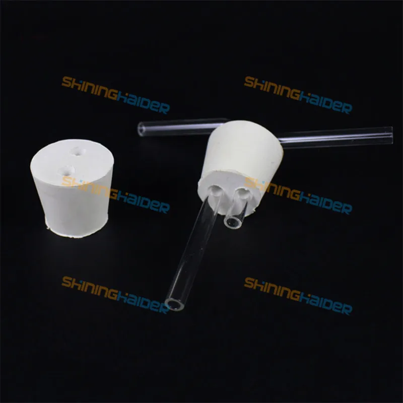 2 50 шт. Конусная Пробка из твердой резины резиновая пробка уплотнительная для