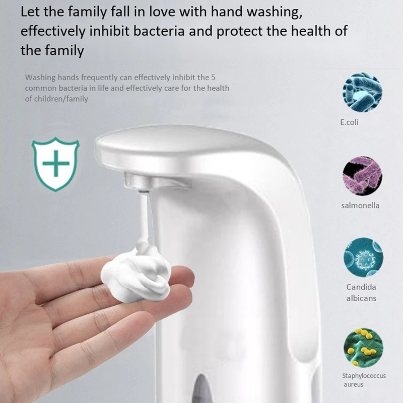 

Touchless Bathroom Soap Dispenser Smart Sensor Foam Liquid Soap Dispenser for Kitchen Automatic Soap Dispensers