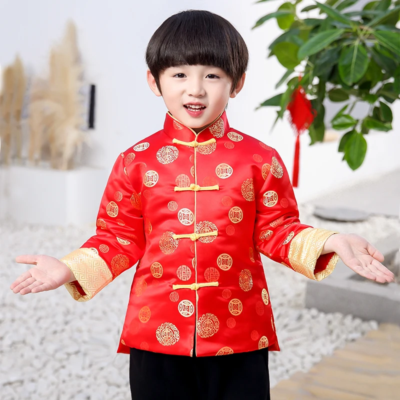 Комплект детской одежды одежда для маленьких мальчиков традиционные китайские