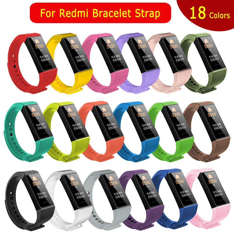 Новинка 2020 силиконовый ремешок для Redmi смарт браслет сменный Браслет Xiaomi Band