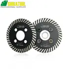 Алмазный гравировальный пильный диск SHDIATOOL, насадка со съемным фланцем M14 и диском для резки, 75 мм, 1 шт., 75 мм
