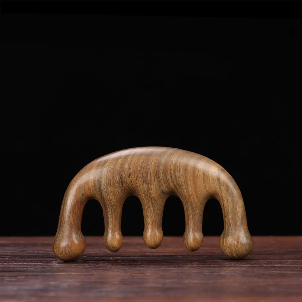 BellyLady натуральный рожок гребень головы Меридиан расчески широкий зуб кудрявые