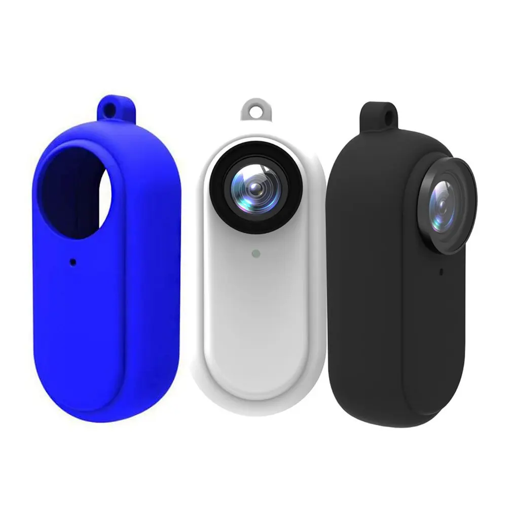 

Protective Case For Insta360 Go 2 Thumb Anti-Shake Camera Silicone Case Cover Accessories Washable Silicone Protective Case