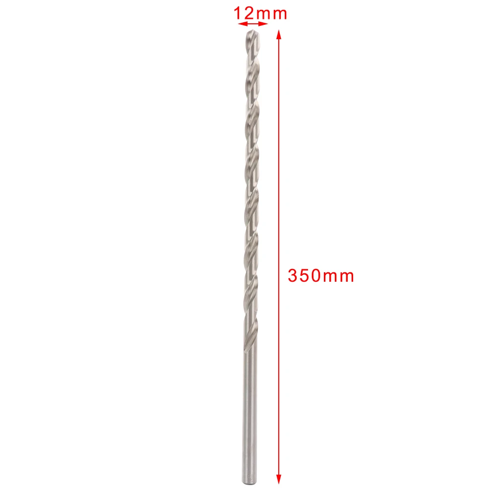 

Extra Long 350mm Mini HSS Twist Drill Bit Straight Shank 12mm Micro Twist Drilling Auger Bit for Twist Drill Bit Power Tools