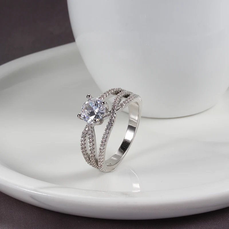 Лидер продаж модные кольца в виде шести когтей классические женские ювелирные