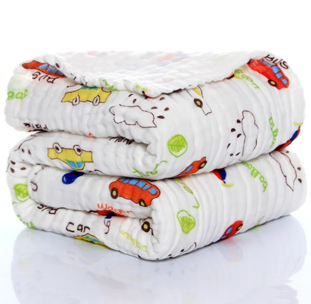 

Муслиновая пеленка для Одеяло s пеленание 100% хлопок Пеленальное Одеяло Обёрточная бумага для новорожденных 6 Слои Ванна Полотенца Одеяло де...