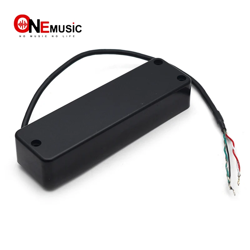 Герметичный звукосниматель для бас гитары с 3 отверстиями 5 струн двойная катушка