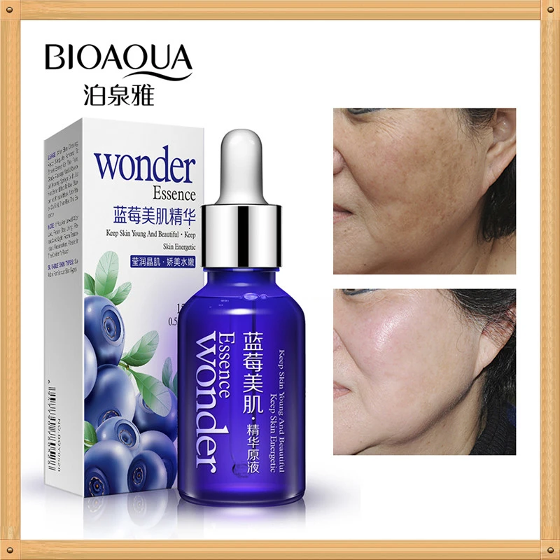 Голубика BIOAQUA сыворотка с гиалуроновой кислотой жидкое средство для ухода за