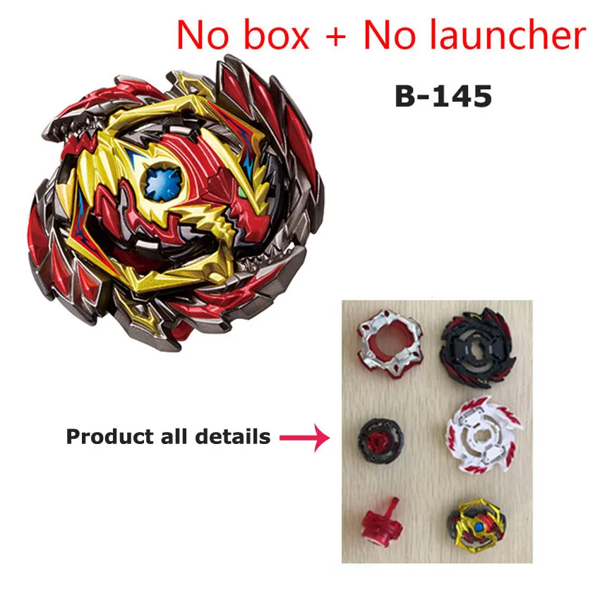 B145 No launcher Арена для металлический бейблейд Bayblade Burst игрушки Арена стартер Zeno Excalibur B-139 B-140 подарки для детей Bey blade - Цвет: B145 No launcher