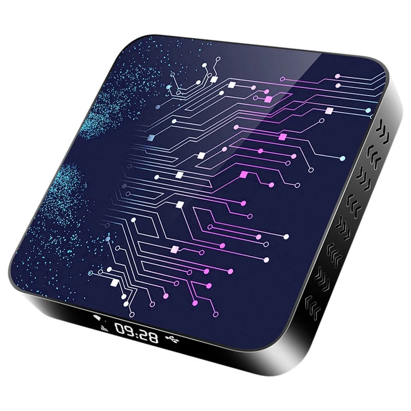 

H50-2 ТВ коробка Android 10,0 RK3318 2,4/5G двухдиапазонный Wi-Fi Bluetooth 4K 3D сети Декодер каналов кабельного телевидения