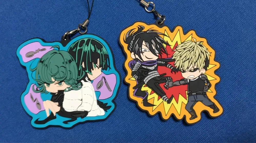 ONE PUNCH-MAN японский аниме брелок резиновый ремешок/подвески/брелок | Украшения и