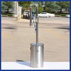 Дистиллятор 304SUS 60 л с прицельным стеклом, машина для заваривания ликера с медной сеткой, коньяк, виски, водки, пивоваренный спирт с лунным светом