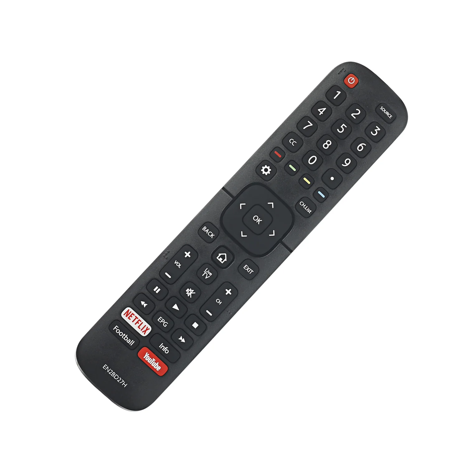 Пульт дистанционного управления EN2BD27H для Hisense Lcd Smart TV с Netflix Youtube Control ler|Пульты ДУ| |