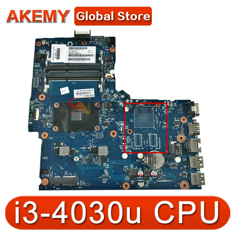 

Для HP 350 G1 материнская плата портативного компьютера с SR1EN i3-4030u Процессор 785488-501 785488-001 аккумулятор большой емкости 6050A2608301-MB-A05 мб 100% тестирова...