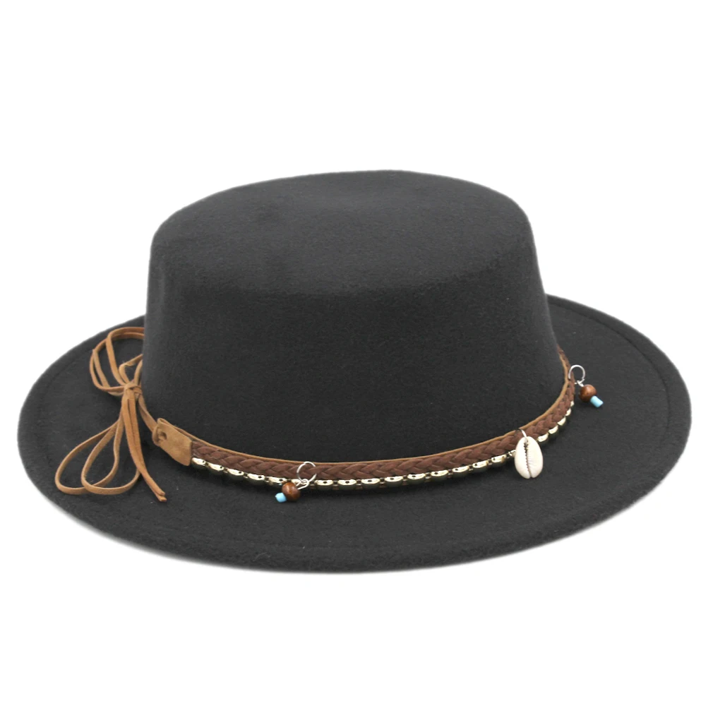 Шляпа-котелок из смеси шерсти для мужчин и женщин 56-58 см | Аксессуары одежды