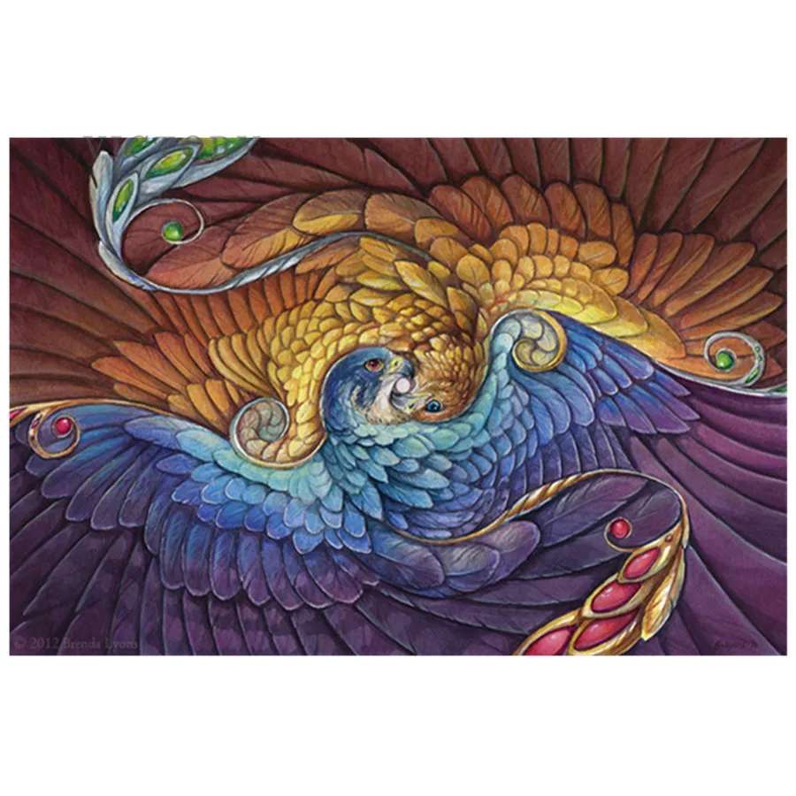 

5D Diamond Painting Eagle Diamond Mosaic Phoenix Diy Full Round Diamond Embroidery Cross Stitch Rhinestone Home Decor