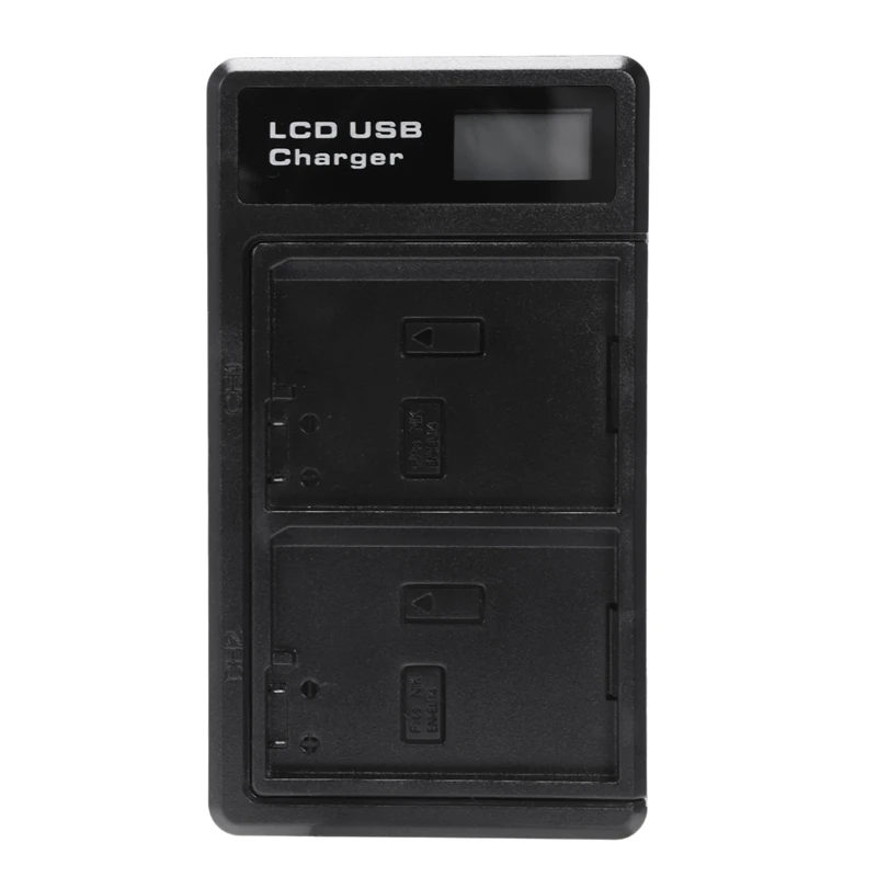 2 шт. En-El14 батарея и Lcd Двойной аккумулятор Usb зарядное устройство для Nikon D5500 D5300 D5200
