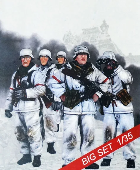 1/35 Набор для моделирования из смолы камуфляжный офицер|Наборы сборки моделей| |