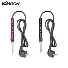 Профессиональный Электрический паяльник с регулировкой температуры, цифровой сварочный инструмент с ЖК дисплеем, бессвинцовая мини-паяльная станция, 80 Вт, 220 В переменного тока