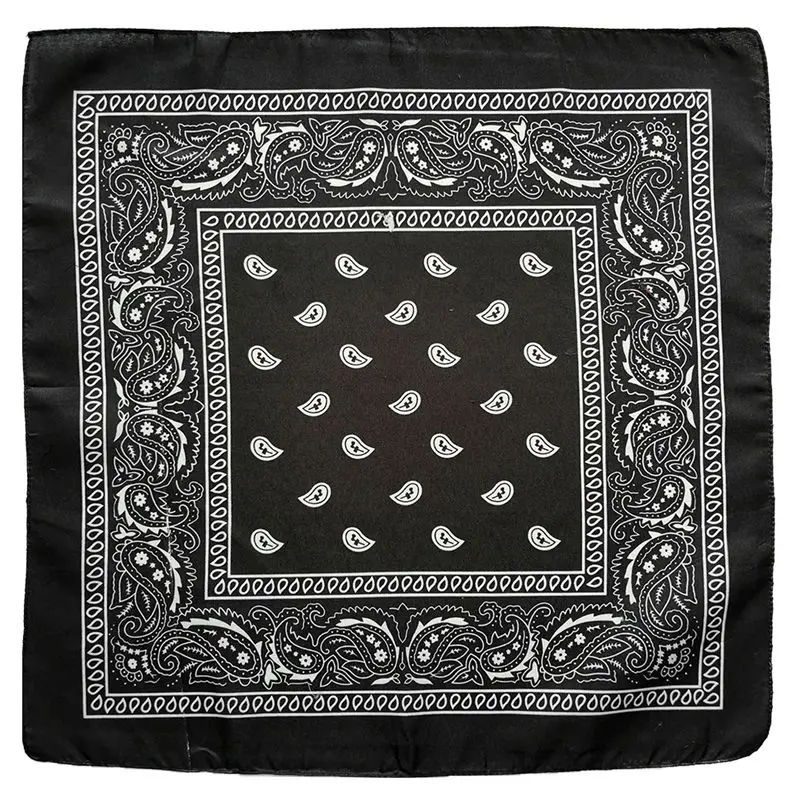 Бандана для уличного танца Paisley из полиэстера хип-хоп бандана верховой езды пират
