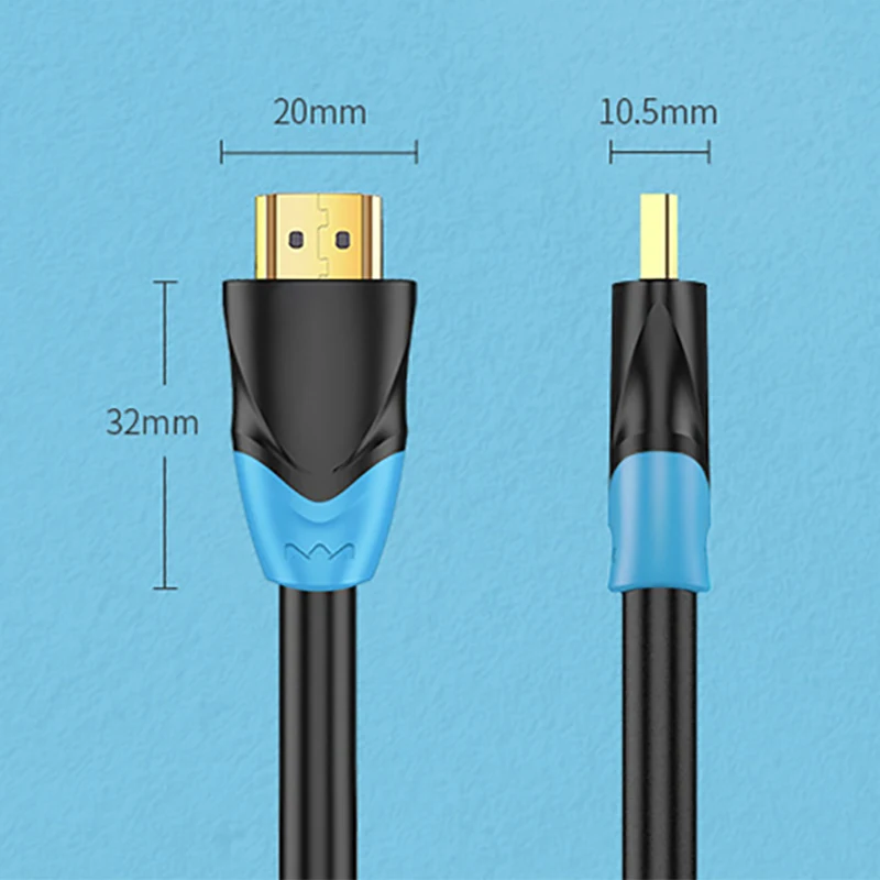 Кабель-разветвитель HDMI в совместимый с 4k версия 2 0 1 м 5 10 12 15 | Электроника