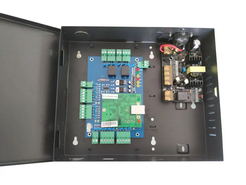 Две строки платы контроля доступа TCP/IP система с источником питания 110 В/220 В sn:L02 _