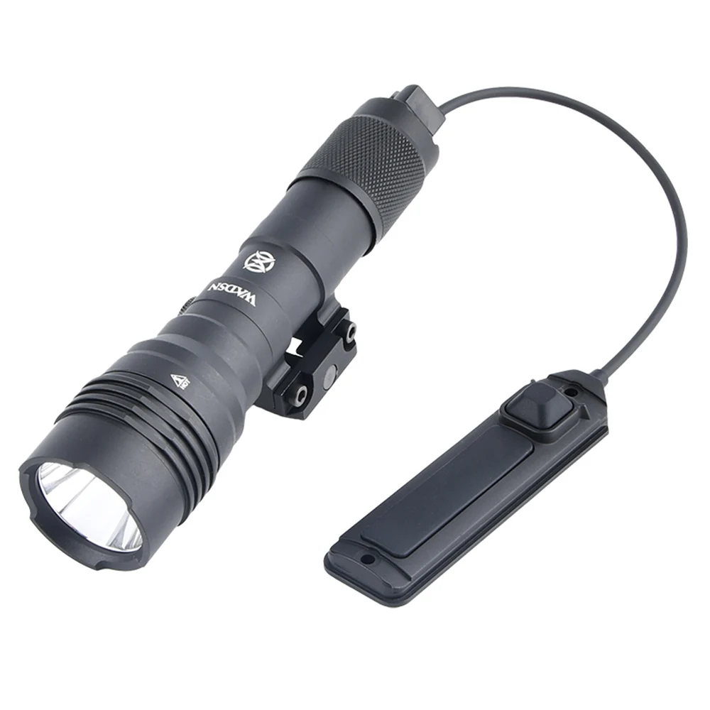 

WADSN Airsoft PROTAC Rail HL-X 900lumens Scout Torch Professional Tactical Strobe Flashlight Fit 20mm Picatinny Rail