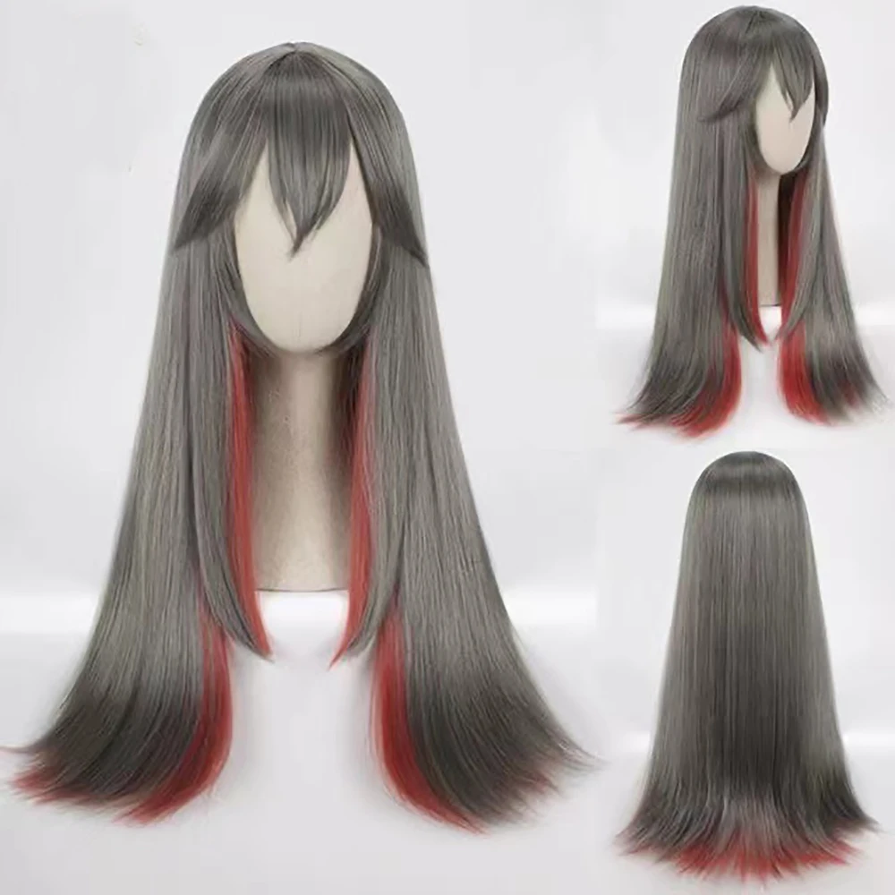 

Arknights gray Ear Tail Cosplay Prop Long Plush tails Custom Made Animal ears Accessories