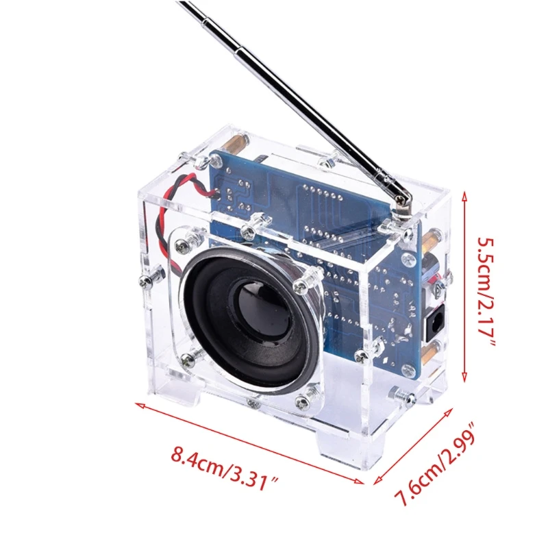 

2021 New Radio diy kit FM digital radio Electronic diy soldering kit