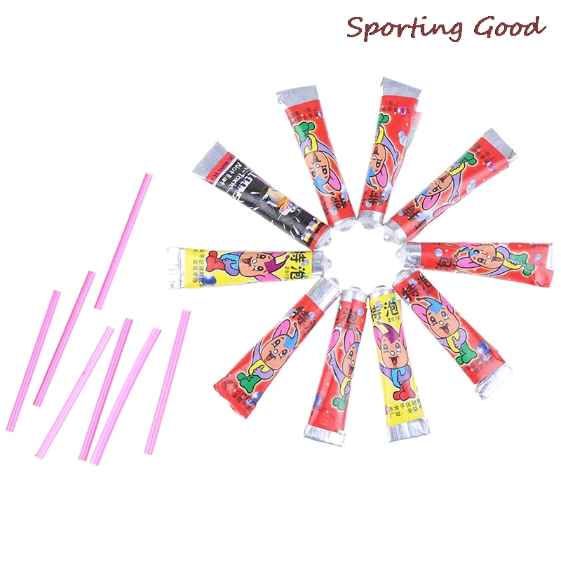 

10pcs 2Bag Bubble Glue Blowing Bubble Ball Toys for Children Space Balloon Nostalgic Classical Outdoor Toys Not Easy To Break