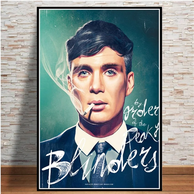 

Peaky Blinders Cillian Murphy TV Show Art Poster Canvas Painting Wall Picture Home Decor Posters and Prints