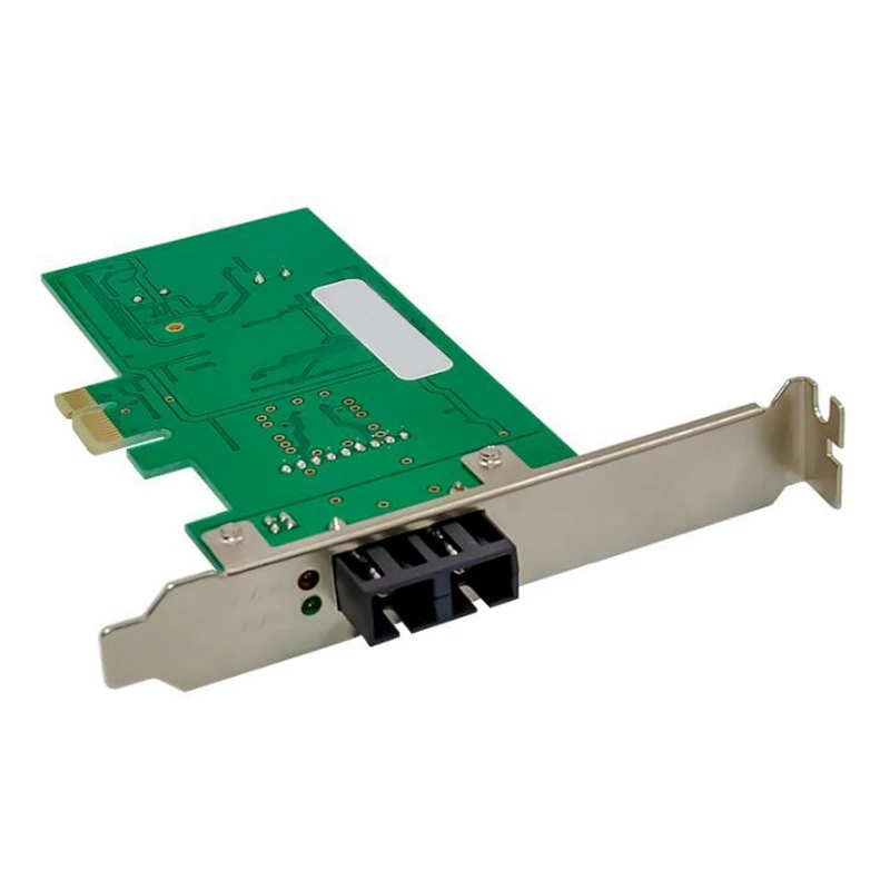 Pci E 100 м сетевой адаптер Ethernet Express X1 2 5G Sfp Sc сетевая Lan Карта Rtl8105E поддержка Ndis5